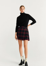 Load image into Gallery viewer, Pleated Hem Miniskirt
