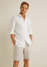 Load image into Gallery viewer, Slim-Fit Linen Shirt
