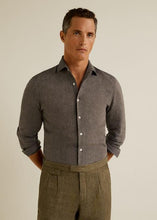 Load image into Gallery viewer, Slim-Fit Linen Shirt
